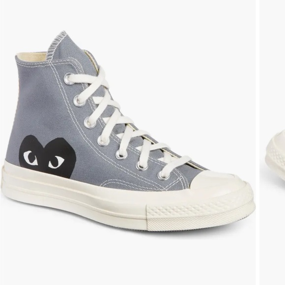 Comme des Garçons PLAY x Converse Chuck Taylor® Hidden Heart High Top Sneaker - Picture 1 of 7